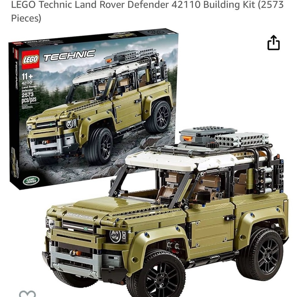 Lego Technic land Rover